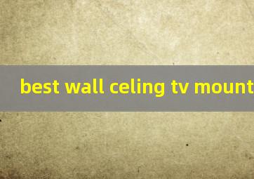 best wall celing tv mount